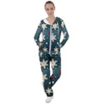 Snowflakes Winter Snow Women s Tracksuit
