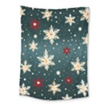 Snowflakes Winter Snow Medium Tapestry