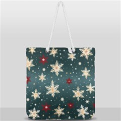 Full Print Rope Handle Tote (Large) 
