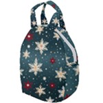 Snowflakes Winter Snow Travel Backpack