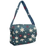 Snowflakes Winter Snow Courier Bag