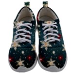 Snowflakes Winter Snow Mens Athletic Shoes