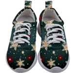 Snowflakes Winter Snow Kids Athletic Shoes