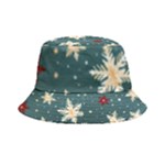 Snowflakes Winter Snow Inside Out Bucket Hat