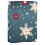 Snowflakes Winter Snow Playing Cards Single Design (Rectangle) with Custom Box