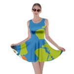 Spaceship Design Skater Dress