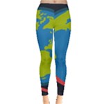 Spaceship Design Everyday Leggings 
