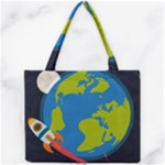 Spaceship Design Mini Tote Bag