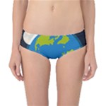 Spaceship Design Classic Bikini Bottoms