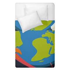 Spaceship Design Duvet Cover Double Side (Single Size) from ArtsNow.com