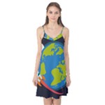 Spaceship Design Camis Nightgown 
