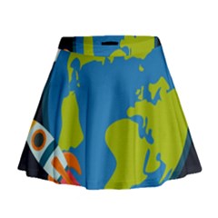 Mini Flare Skirt 