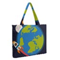 Zipper Medium Tote Bag Front