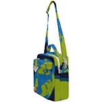 Spaceship Design Crossbody Day Bag