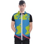 Spaceship Design Men s Puffer Vest