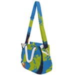 Spaceship Design Rope Handles Shoulder Strap Bag