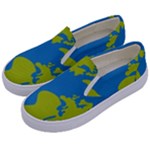 Spaceship Design Kids  Canvas Slip Ons