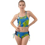 Spaceship Design Mini Tank Bikini Set