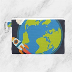Canvas Cosmetic Bag (Large) 