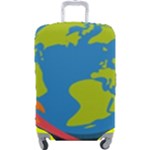 Spaceship Design Luggage Cover (Large)