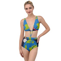 Tied Up Two Piece Swimsuit 