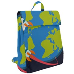 Flap Top Backpack 
