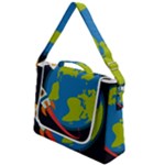Spaceship Design Box Up Messenger Bag