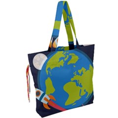 Drawstring Tote Bag 