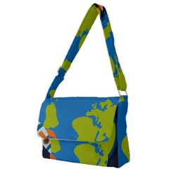 Full Print Messenger Bag (S) 