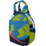 Spaceship Design Travel Backpack