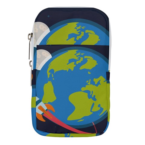 Spaceship Design Waist Pouch (Small) from ArtsNow.com