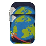 Spaceship Design Waist Pouch (Large)