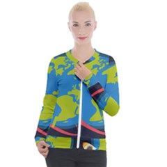 Casual Zip Up Jacket 