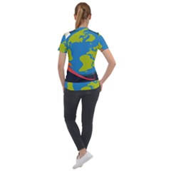 Short Sleeve Zip Up Jacket 