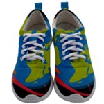 Spaceship Design Mens Athletic Shoes