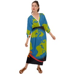 Grecian Style  Maxi Dress 