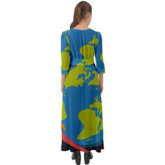 Button Up Maxi Dress 