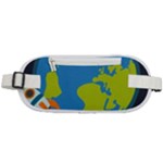 Spaceship Design Rounded Waist Pouch