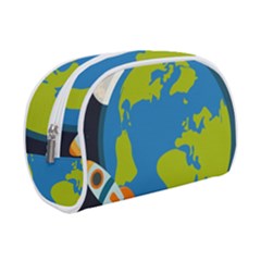 Spaceship Design Make Up Case (Small) from ArtsNow.com