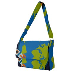 Full Print Messenger Bag (L) 