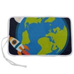 Spaceship Design Pen Storage Case (S)