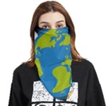 Spaceship Design Face Covering Bandana (Triangle)