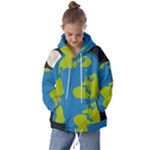 Spaceship Design Kids  Oversized Hoodie