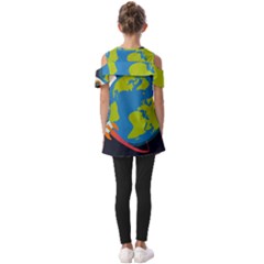 Fold Over Open Sleeve Top 