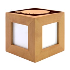 Wood Photo Frame Cube 