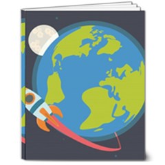 8  x 10  Softcover Notebook 