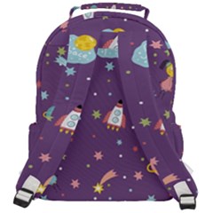 Rounded Multi Pocket Backpack 