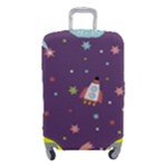 Space Travels Seamless Pattern Vector Cartoon Luggage Cover (Small)