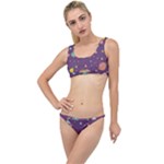 Space Travels Seamless Pattern Vector Cartoon The Little Details Bikini Set