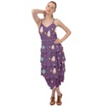 Space Travels Seamless Pattern Vector Cartoon Layered Bottom Dress